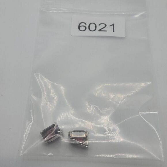 Vintage Christian Dior Earrings Purple Signed Clip Ons - Picture 8 of 8